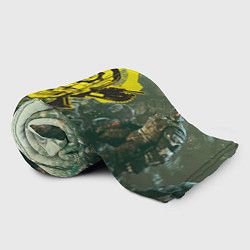 Плед флисовый Орда Локустов, цвет: 3D-велсофт — фото 2