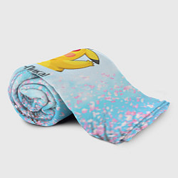 Плед флисовый Влюбленный Пикачу, цвет: 3D-велсофт — фото 2
