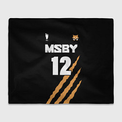 Плед 12 MSBY BLACK JACKALS