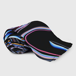 Плед флисовый Скин - Темная материя, цвет: 3D-велсофт — фото 2