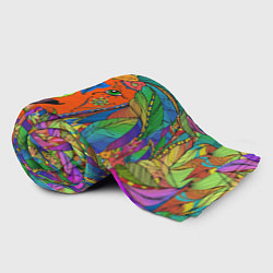 Плед флисовый Лев шаман, цвет: 3D-велсофт — фото 2