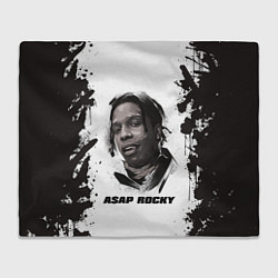 Плед флисовый АСАП ASAP ROCKY Z, цвет: 3D-велсофт