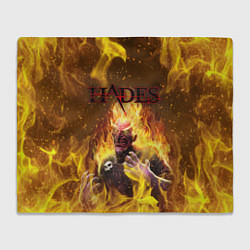 Плед флисовый Hades Гадес Z, цвет: 3D-велсофт