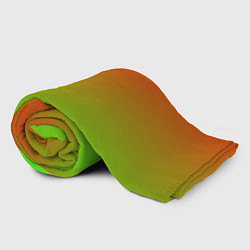 Плед флисовый Градиент Яблоко, цвет: 3D-велсофт — фото 2