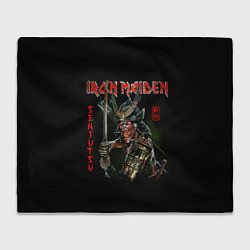 Плед флисовый Iron Maiden, Senjutsu, цвет: 3D-велсофт