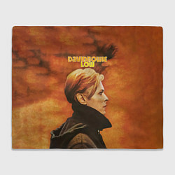 Плед флисовый Low - David Bowie, цвет: 3D-велсофт