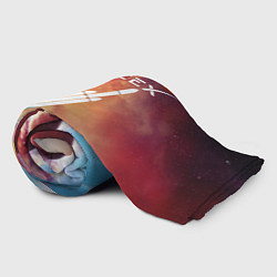 Плед флисовый Space X, цвет: 3D-велсофт — фото 2