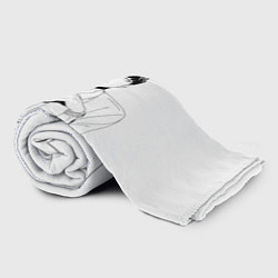 Плед флисовый Ан Джи Вон с чашкой, цвет: 3D-велсофт — фото 2