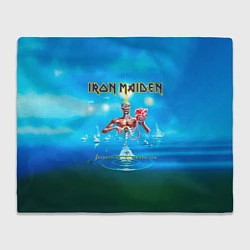 Плед флисовый Seventh Son of a Seventh Son - Iron Maiden, цвет: 3D-велсофт
