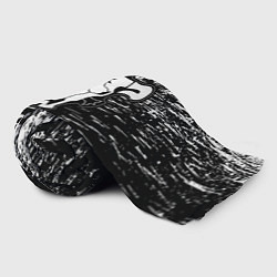Плед флисовый Чёрный клевер: Бык, цвет: 3D-велсофт — фото 2