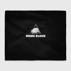 Плед флисовый PINK FLOYD PIG, цвет: 3D-велсофт