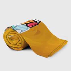 Плед флисовый Рита Тока Бока, цвет: 3D-велсофт — фото 2