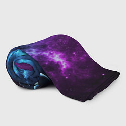 Плед флисовый NEON GALAXY НЕОНОВЫЙ КОСМОС, цвет: 3D-велсофт — фото 2