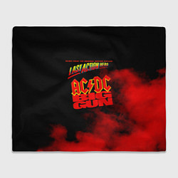 Плед флисовый ACDC - BIG GUN, цвет: 3D-велсофт