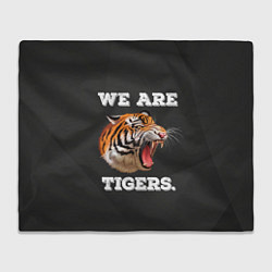 Плед флисовый Тигр We are tigers, цвет: 3D-велсофт