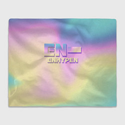 Плед флисовый EN- ENHYPEN, цвет: 3D-велсофт