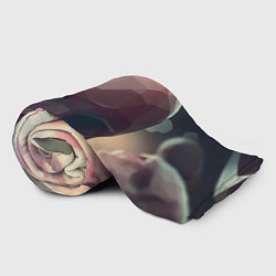 Плед флисовый Геометрические Черепа, цвет: 3D-велсофт — фото 2