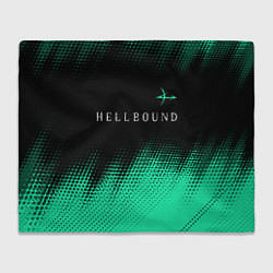 Плед флисовый HELLBOUND - ARROWHEADS - Полутона, цвет: 3D-велсофт