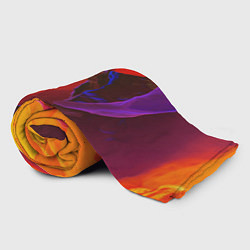 Плед флисовый Акварельная Феерия, цвет: 3D-велсофт — фото 2