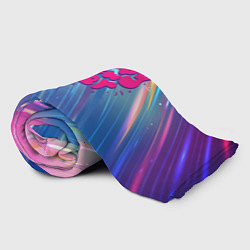 Плед флисовый Хэппи нью еар, цвет: 3D-велсофт — фото 2