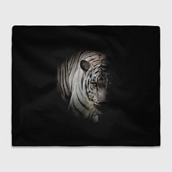 Плед флисовый Загадочный тигр, цвет: 3D-велсофт