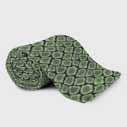 Плед флисовый Змеиная Шкура Snake, цвет: 3D-велсофт — фото 2