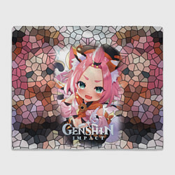 Плед Диона, стихия Крио из Genshin Impact
