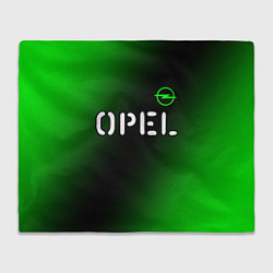 Плед флисовый ОПЕЛЬ Opel 2, цвет: 3D-велсофт