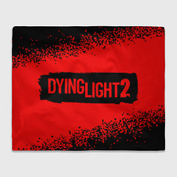 Плед флисовый DYING LIGHT 2 Арт, цвет: 3D-велсофт