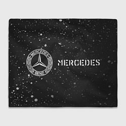 Плед флисовый MERCEDES Mercedes Краски, цвет: 3D-велсофт