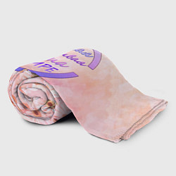 Плед флисовый Самая красивая Саша, цвет: 3D-велсофт — фото 2
