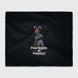 Плед флисовый Five Nights at Freddys: Security Breach - кролик В, цвет: 3D-велсофт