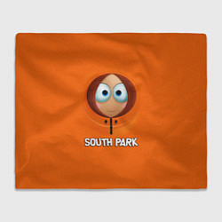 Плед флисовый Южный парк - Кенни МакКормик, цвет: 3D-велсофт
