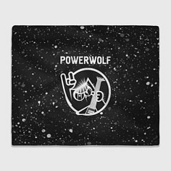 Плед флисовый Powerwolf КОТ Брызги, цвет: 3D-велсофт