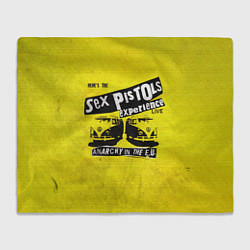 Плед флисовый Sex Pistols experience LIVE, цвет: 3D-велсофт