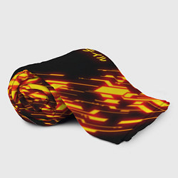 Плед флисовый FAIRY TAIL FLAMING GEOMETRY, цвет: 3D-велсофт — фото 2