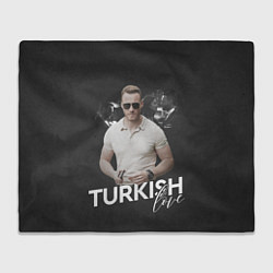 Плед флисовый Turkish Love Serkan, цвет: 3D-велсофт