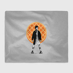 Плед флисовый Eleven Eggo, цвет: 3D-велсофт