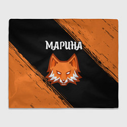 Плед флисовый Марина - ЛИСА - Краска, цвет: 3D-велсофт
