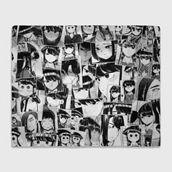 Плед флисовый Komi san pattern, цвет: 3D-велсофт