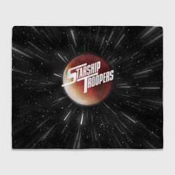 Плед Starship Troopers Warp Logo