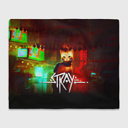 Плед флисовый Stray: Бродяжка, цвет: 3D-велсофт