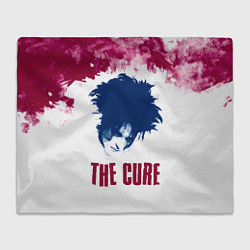 Плед флисовый Роберт Смит The Cure, цвет: 3D-велсофт