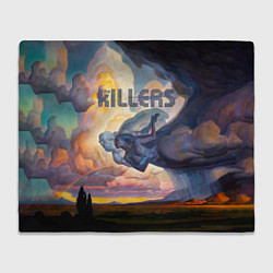 Плед флисовый Imploding the Mirage - The Killers, цвет: 3D-велсофт