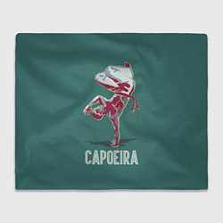 Плед флисовый Capoeira fighter, цвет: 3D-велсофт