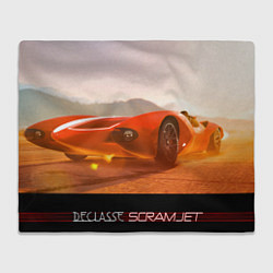 Плед флисовый GTA 5 Declasse Screamjet Auto, цвет: 3D-велсофт