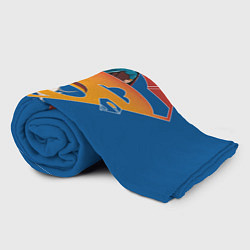 Плед флисовый Крипто и Супермен DC Лига Суперпитомцы, цвет: 3D-велсофт — фото 2
