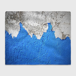 Плед флисовый Старая штукатурка - стена, цвет: 3D-велсофт