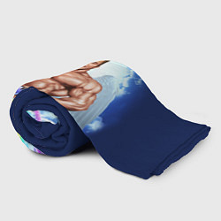 Плед флисовый Гачимучи мем, цвет: 3D-велсофт — фото 2