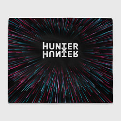 Плед флисовый Hunter x Hunter infinity, цвет: 3D-велсофт